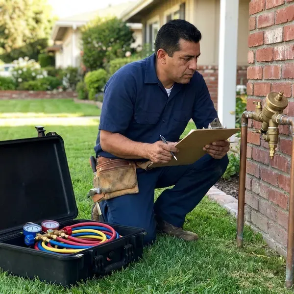 Local backflow preventer by HFN Plumbing, Charlotte, NC