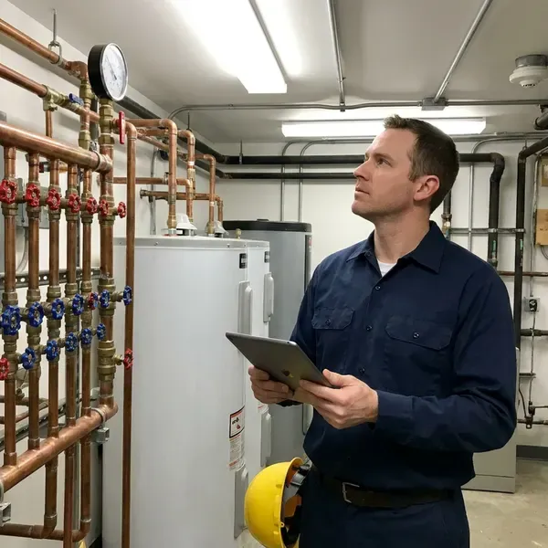 HFN Plumbing technician providing commercial plumbing in Charlotte, NC