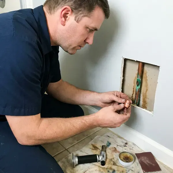 Copper Pipe Leak Repair in Charlotte, NC