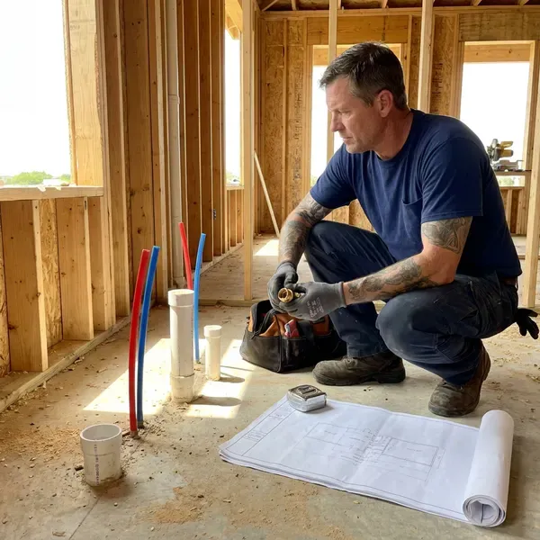 Professional new construction plumbing, Charlotte, NC