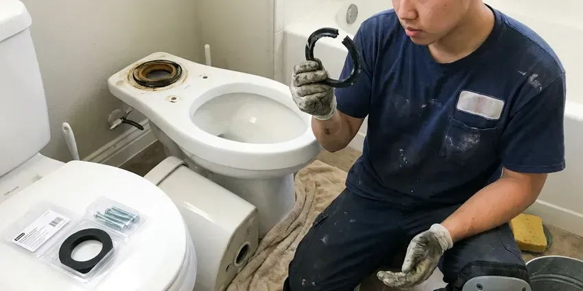 Toilet Bowl Replacement in Charlotte