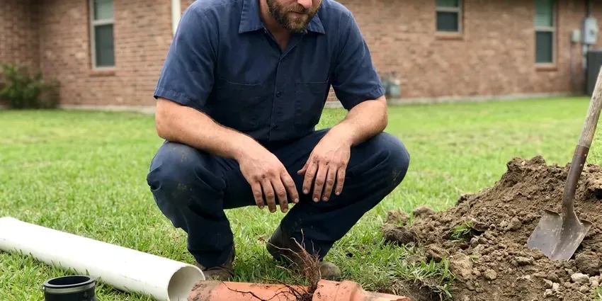 Professional trenchless sewer line repair, Charlotte