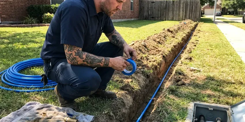 Water Line Installation in Charlotte