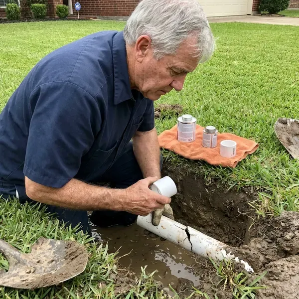 Professional water line repair, Charlotte, NC
