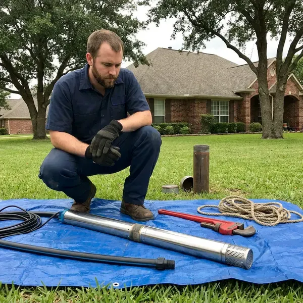 Professional well pump replacement, Charlotte, NC